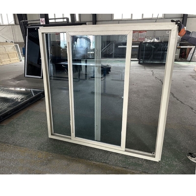 アメリカンスタイル Upvc スライディングドアと窓デザイン